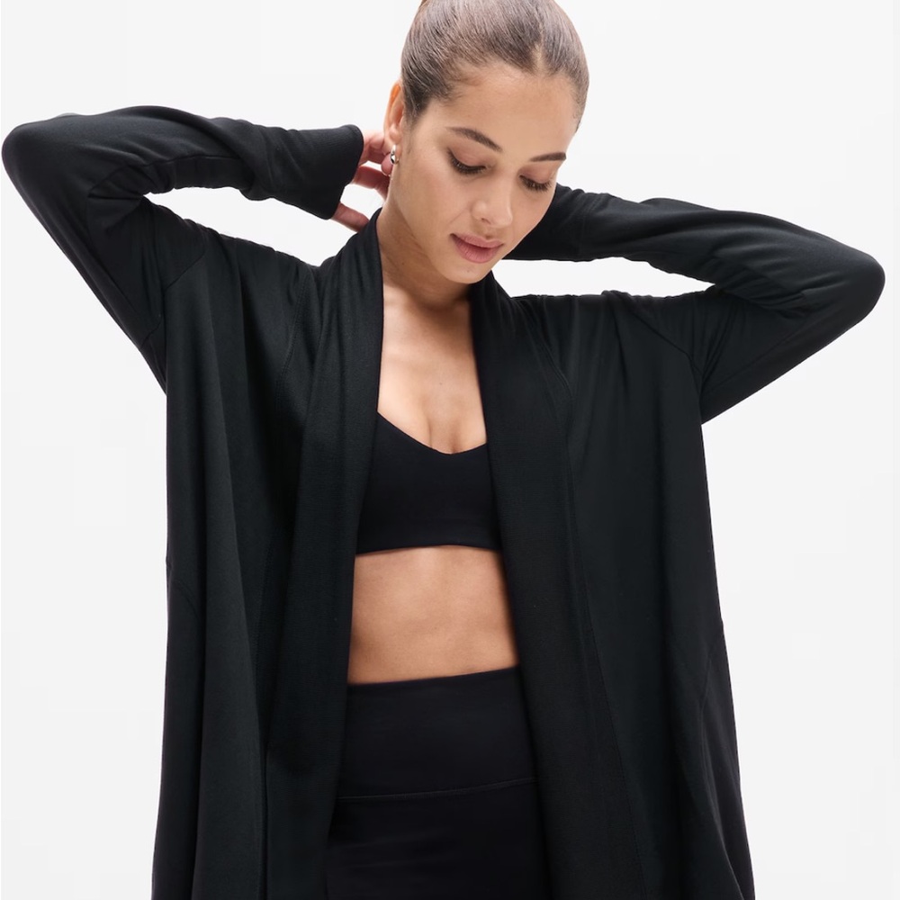 Athleta Black Pranayama Restore Wrap
